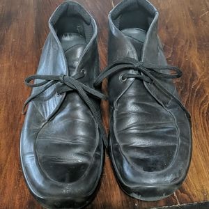 Prada ankle lace up shoes